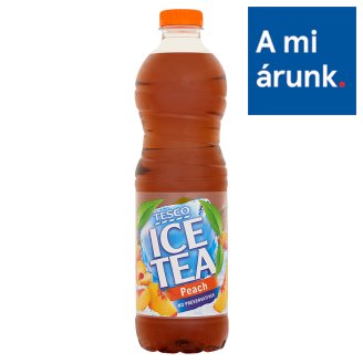 Tesco Ice Tea őszibarackízű üdítőital feketetea-kivonattal, cukorral és édesítőszerrel 1,5 l