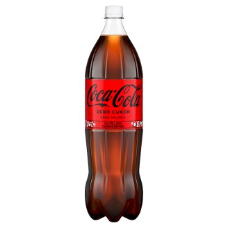 Coca-Cola Zero colaízű energiamentes szénsavas üdítőital édesítőszerekkel 1,75 l