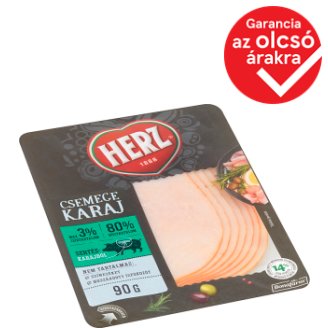HERZ Gála szeletelt csemege karaj 90 g
