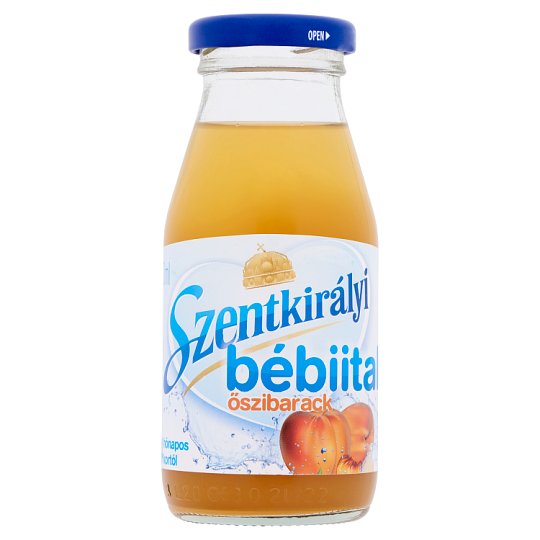 Szentkirályi őszibarack bébiital 4 hónapos kortól 200 ml