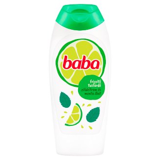 Baba zöldcitrom és menta frissítő tusfürdő 400 ml