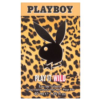 Playboy Play It Wild női eau de toilette 40 ml