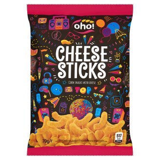 Oho! Cheese Sticks kukoricachips sajttal 70 g