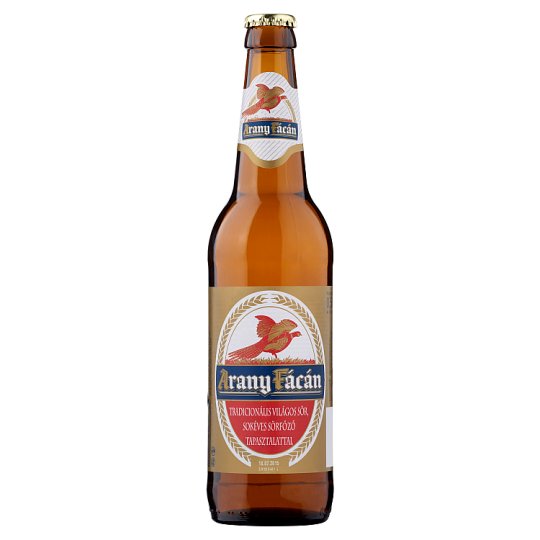 Arany Fácán Light Beer 4% 0,5 l
