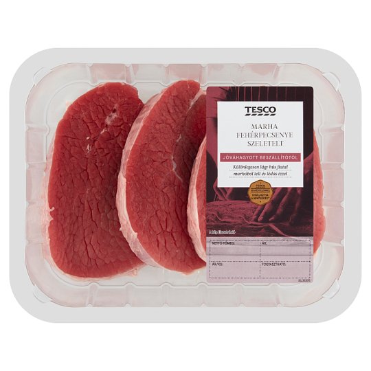 Tesco szeletelt marha fehérpecsenye 400 g