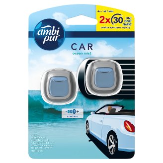 Ambi Pur Ocean Mist Csíptetős Autóillatosító 2 db