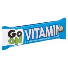 Sante Go On Vitamin kókuszos szelet ásványi anyagokkal és vitaminokkal, tejcsokoládéval leöntve 50 g