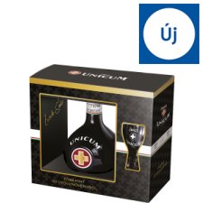 Zwack Unicum gyógynövénylikőr + 1 pohár 40% 0,7 l