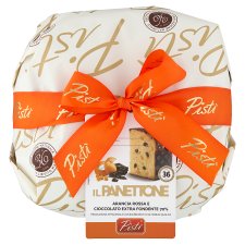 Panettone vérnaranccsal és 70%-os extra étcsokoládéval mazsola nélkül 1 kg