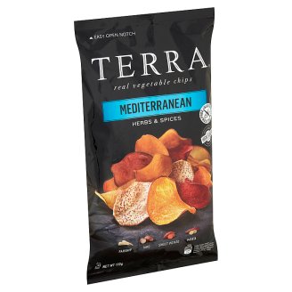 Terra mediterrán zöldséges chips 110 g