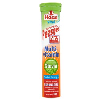 Haas Vital multivitamin pezsgőtabletta 80 g