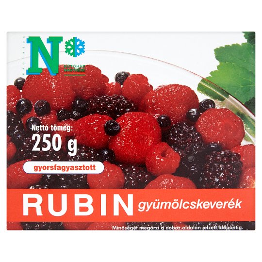 Nagyréde Rubin gyorsfagyasztott gyümölcskeverék 250 g