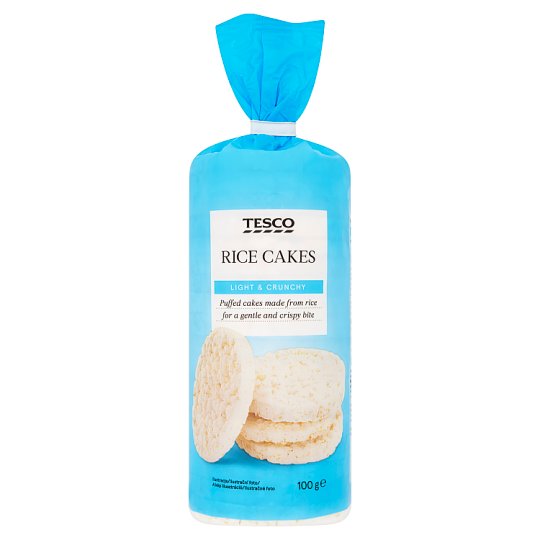 Tesco Unflavoured Puffed Rice Cakes 100 g Tesco Online, Tesco From