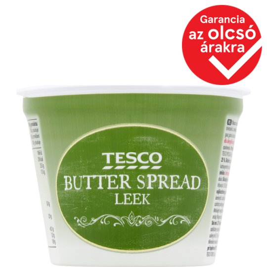 Tesco póréhagymás vajkrém 250 g