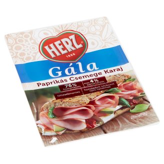 HERZ Gála szeletelt paprikás csemege karaj 90 g
