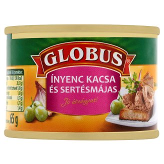 Globus ínyenc kacsa és sertésmájas 65 g