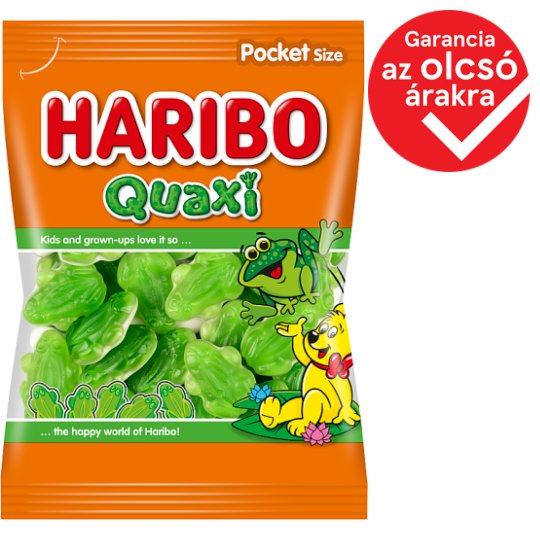 Haribo Quaxi gyümölcsízű gumicukor habcukorral 100 g