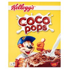 Kellogg's Coco Pops csokoládé ízű pirított rizs 375 g