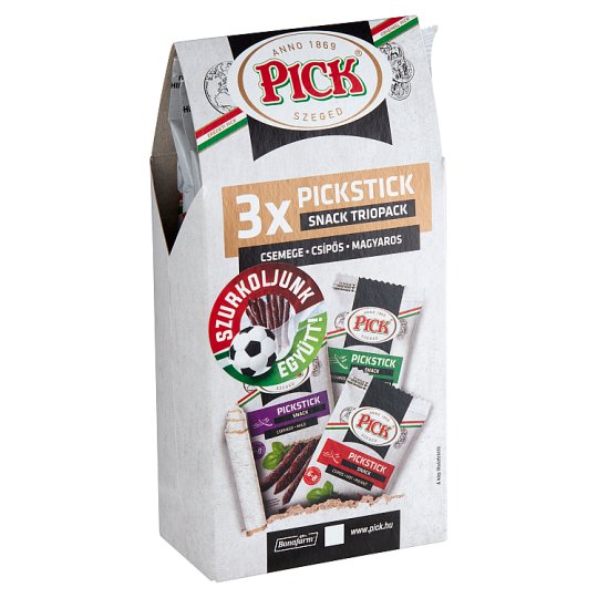PICK Pickstick Snack Triopack 3 x 60 g (180 g) Tesco Online, Tesco