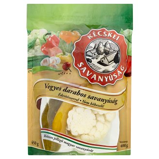 Kécskei Savanyúság vegyes darabos savanyúság 650 g