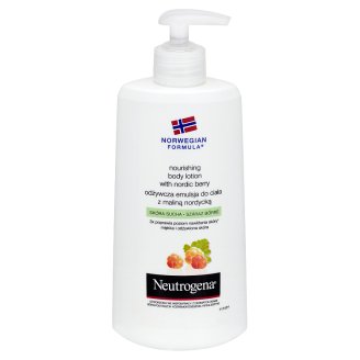 Neutrogena Norvég Formula tápláló testápoló sarki szederrel száraz bőrre 400 ml