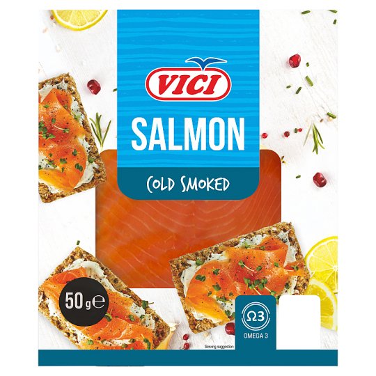 Vici füstölt szeletelt atlanti lazacfilé 50 g
