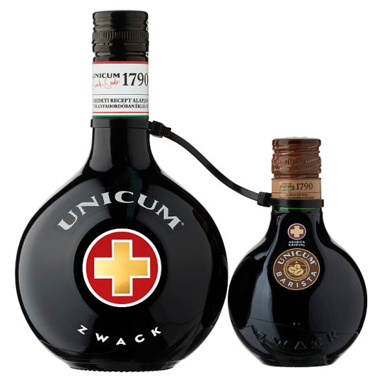 Zwack Unicum Herb Liqueur 40 0,7 l + Zwack Unicum Barista Herb Liqueur
