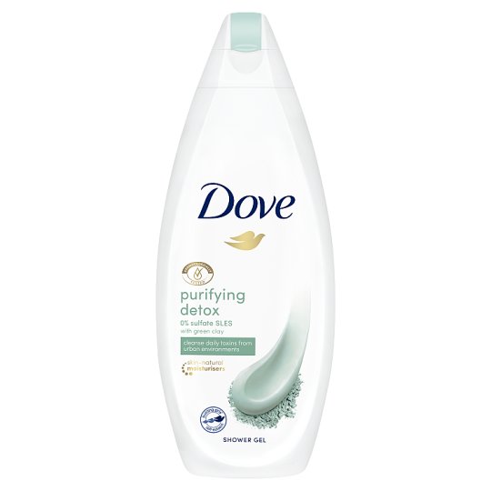 Dove Purifying Detox tusfürdő 250 ml