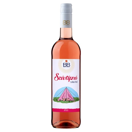 BB Szívtipró Dunántúli száraz rosébor 0,75 l