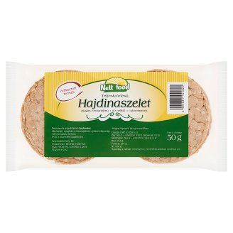 Nett Food teljeskiőrlésű hajdinaszelet 50 g