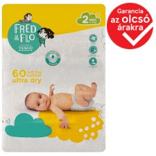 Fred & Flo 2 Mini 3-6 kg Nappies 60 pcs