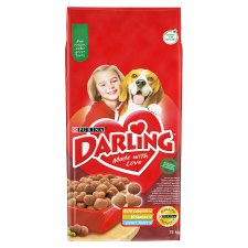 Darling teljes értékű állateledel felnőtt kutyák számára marha és csirke ízletes keverékével 15 kg