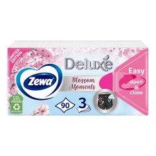 Zewa Deluxe Magical Winter illatosított papír zsebkendő 3 rétegű 90 db