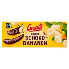 Casali Original Creamy Banana Mousse Coated with Plain Chocolate 300 g