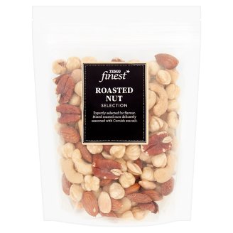 Tesco Finest mogyoró, mandula, kesudió, pekándió és makadámia dió keveréke 225 g