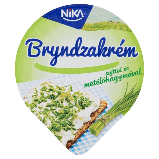 Nika bryndzakrém sajttal és metélőhagymával 130 g