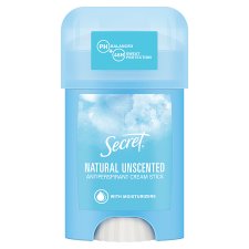 Secret Natural Unscented Antiperspirant Cream Stick For Women 40 ml