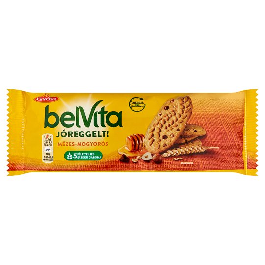 belVita JóReggelt! törökmogyorós és mézes gabonás omlós keksz 50 g