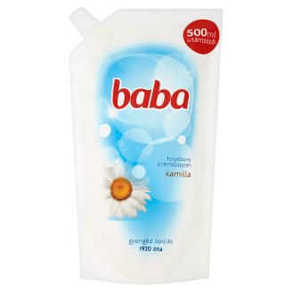 Baba kamilla folyékony krémszappan utántöltő 500 ml