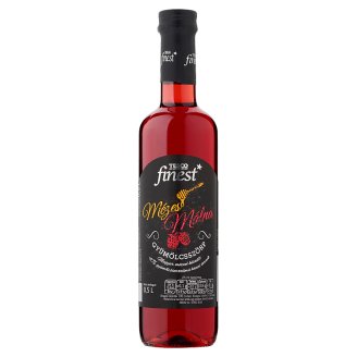 Tesco Finest mézes málna gyümölcsszörp 0,5 l