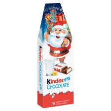 Kinder Chocolate Milk Chocolate Bar Filled with Milk Cream 16 pcs 200 g