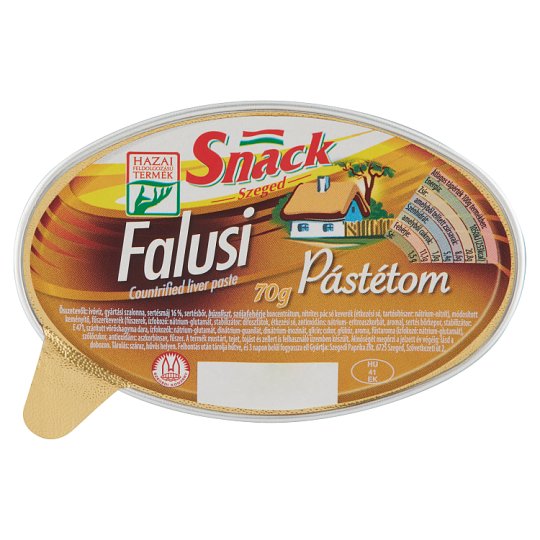Snack Szeged Countrified Liver Paste 70 g