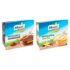 MinusL Lactose-Free Pudding 4 x 125 g (500 g)