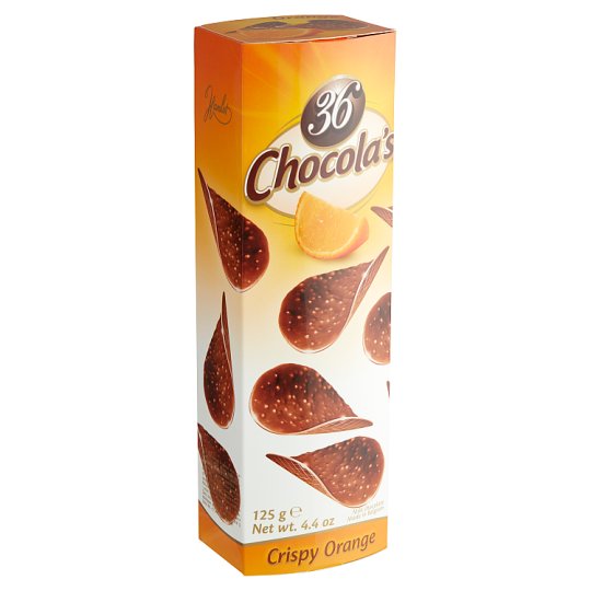 Hamlet 36 Chocola's Crispy Orange Crispy Milk Chocolate with Orange ...