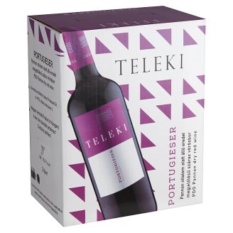 Teleki Portugieser száraz vörösbor 12% 3 liter