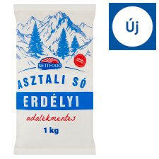 Nett Food erdélyi adalékmentes asztali só 1 kg