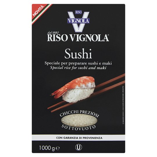 Riso Vignola sushi rizs 1000 g