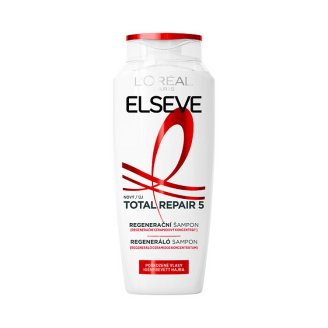 L'Oréal Paris Elseve Total Repair 5 regeneráló sampon igénybevett hajra 400 ml