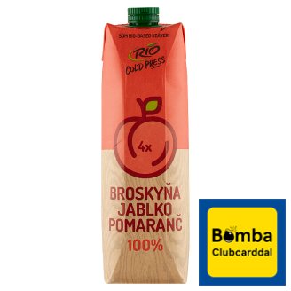 RIO FRESH 100% rostos vegyes gyümölcslé gyümölcspürékkel 1 l