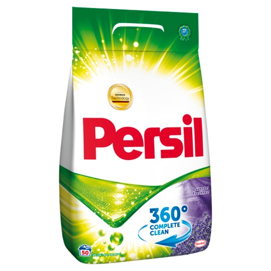 Persil Lavender Freshness mosópor fehér ruhákhoz 50 mosás 3,25 kg